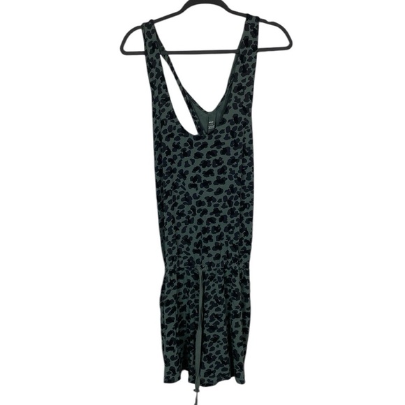 Aerie leopard print lounge romper - Picture 1 of 7